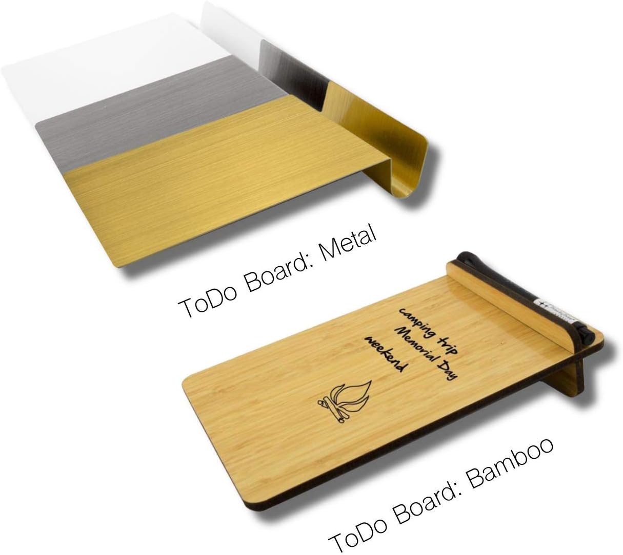 Three by Three Seattle 5.5 x 9 Inch to.do Dry Erase Board with Marker for Memos, Lists, and More in Office, Home, Classroom, and Event Spaces (White)