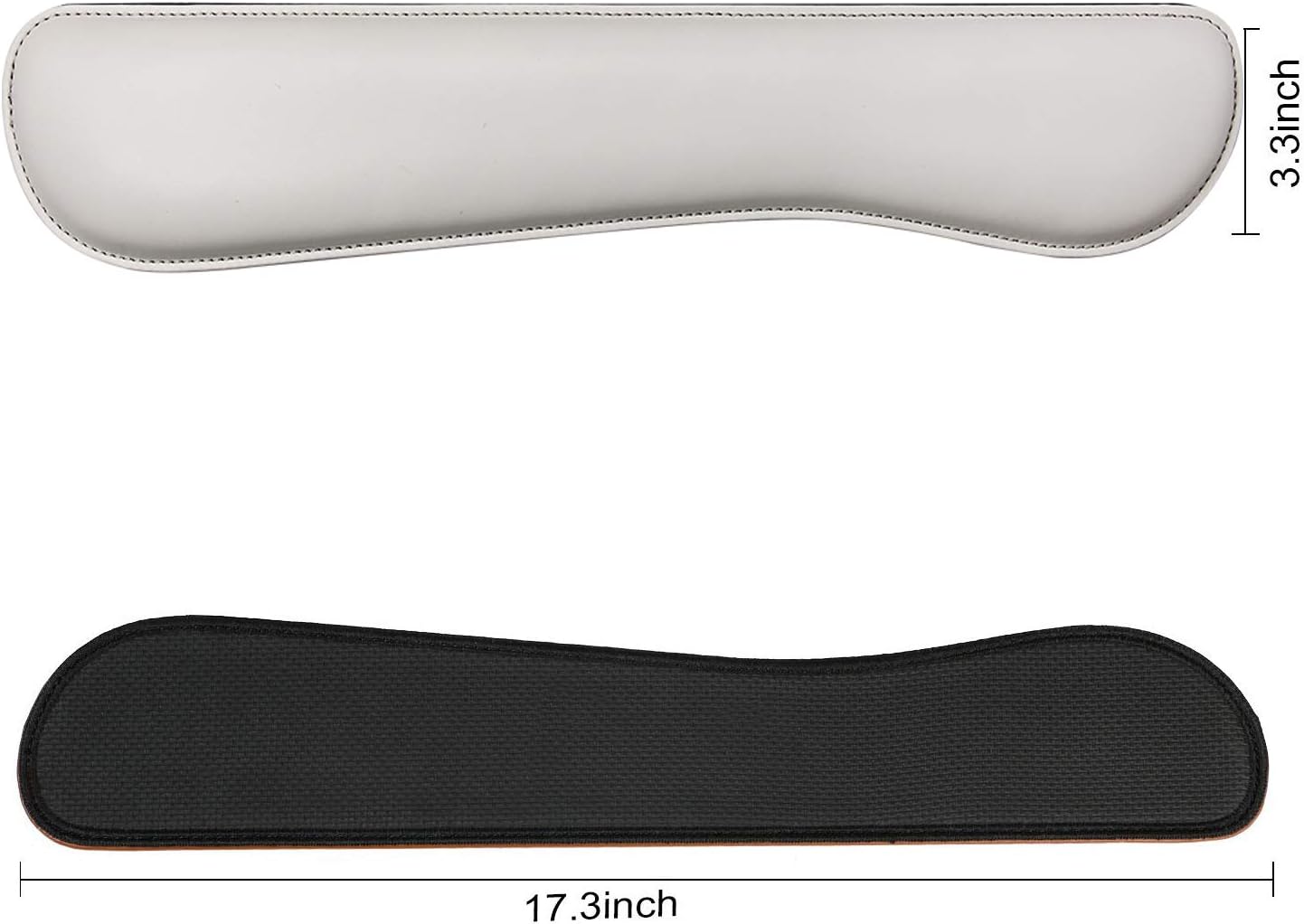 RICHEN Keyboard Wrist Rest and Mouse Pad with Wrist Support, Memory Foam Set for Gaming and Office, Comfortable & Lightweight for Easy Typing & Pain Relief (White Butterflies)