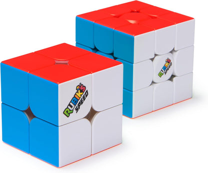 Rubik’s Cube, Timer Stand, Clear Display Device for WCA Speedcubers, Track Your Time to Solve Brain Teaser Puzzle for Adults, Problem-Solving Brain Teaser Fidget Toy for Kids, Ages 8 & Up