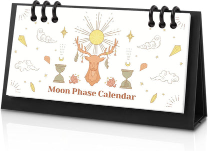 KONVINIT Small Desk Calendar 2026-2027, 6.3" x 3.1", 2026 Desk Calendar - Runs From January 2026 Until December 2027, 24 Months Mini Desktop Calendar for School, Home and Office Supplies