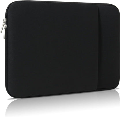 Laptop Sleeve for MacBook Neo/Air/Pro 13 inches A18/M5/M4/M3/M2/M1 Chip 2026-2020 A3404 A3449 A3240 A3113 with 2 Pockets Tablet Bag Case Accessories (Bright Pink)