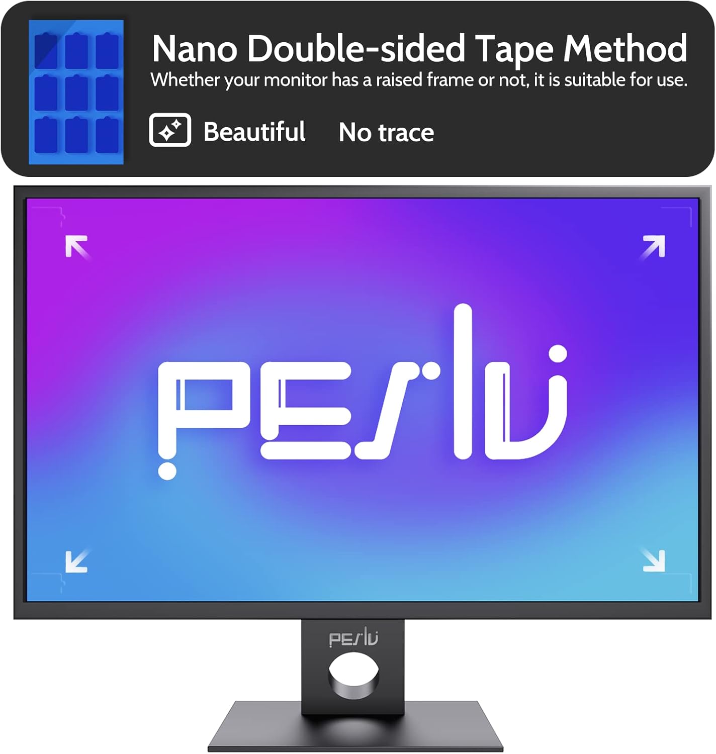Peslv 15.6 Inch Laptop Privacy Screen Compatible With Lenovo Hp Dell Acer Asus Thinkpad Envy Xps, 16:9 Aspect Removable Anti Glare Blue Light Filter Protector, 15 In Computer Monitor Security Shield