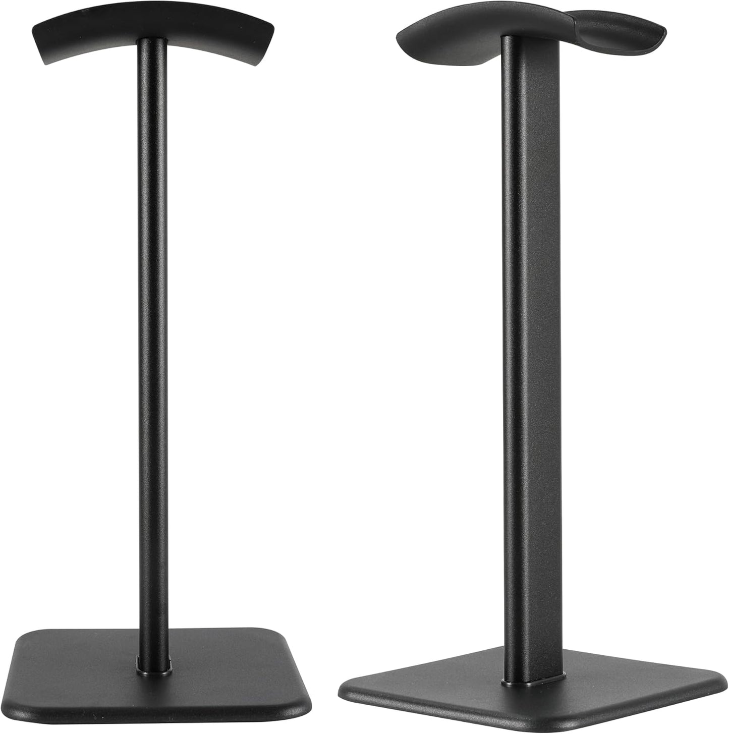 Headphone Stand, Universal Aluminum Metal Holder for AirPods Max, HyperX Cloud II, Xbox One, Turtle Beach, Sennheiser, Sony, Bose, Beats PC Gaming Headset Display & Bluetooth Headphones (Black)