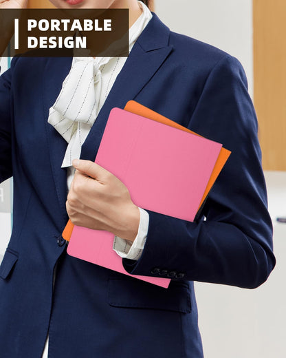 Small Dry Erase Board with Stand for Desk, Portable Reusable Desktop Notepad, 9.5 * 6.6in Memo White Board,Office Home Supplies Desk Accessories MH770 (Rose)