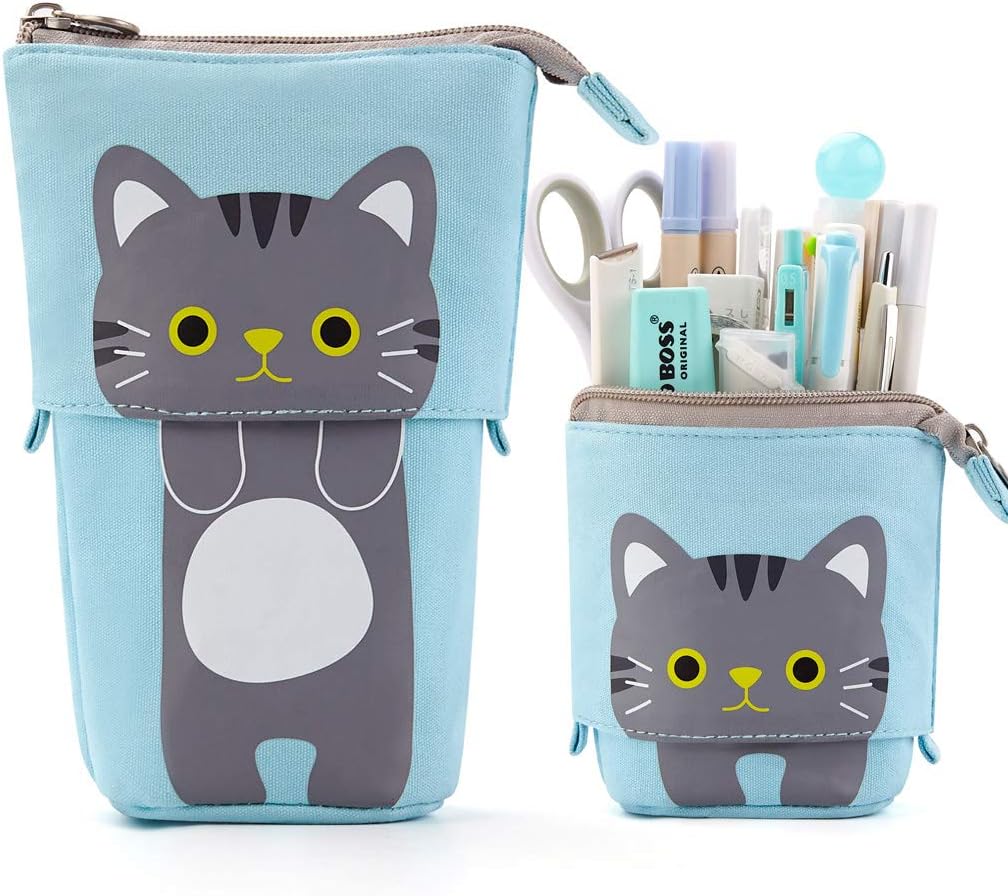 EASTHILL Big Capacity Pencil Pen Case Pouch Box Organizer Large Storage for Bullet Journal