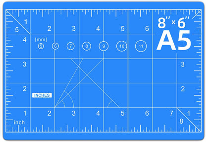 DIYSELF Cutting Mat 12in×18in, Cutting Mats for Crafts, Self Healing Cutting Mat A3, Fabric Cutting Mats Double Side for Sewing, Quilting, Craft Mat for Desktop, Matting & Mounting Materials