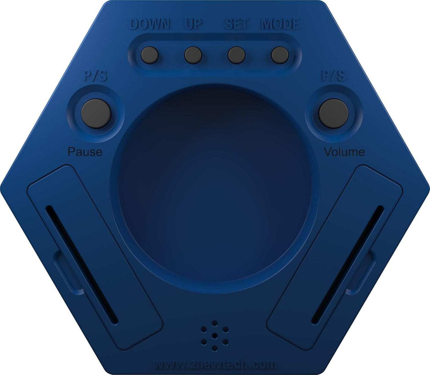 Home & Office Timer with Clock, 5,15, 30, 45, 60 Minute Preset Countdown Timer, Easy-to-Use Time Management Tool (Cyan)