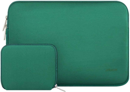 MOSISO Laptop Case 13.3 inch, 13-13.3 inch Laptop Sleeve Bag Compatible with MacBook Air/Pro 13/Pro 14 M5 M4 M3 M2 M1, HP Dell ASUS Lenovo, Neoprene Computer Sleeve Bag with Small Case, Baby Pink - Colors B