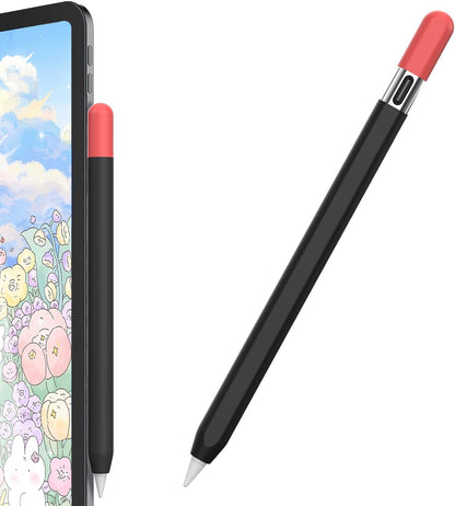 AhaStyle Silicone Case for Apple Pencil (USB-C) 2023 Ultra Thin Proteative Cover Skin Apple Pencil Sleeve Anti-Slip Grip Compatible with Apple Pencil USB C (Lavender)