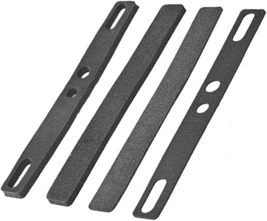 4 Pcs Keyboard Spacebar Foam Silencer Pads – 1mm & 3mm EVA Sound Dampeners for 6.25u Mechanical Keyboards, Ideal for Gaming & Office Typing