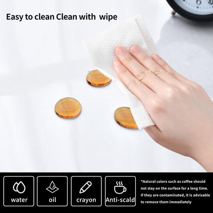 Clear Desk Mat, Non-Slip PVC Desk Protector Mat with Round Edge, Heat Resistant & Waterproof Clear Desk Writing Mat for Home and Office (23.6"*15.7")