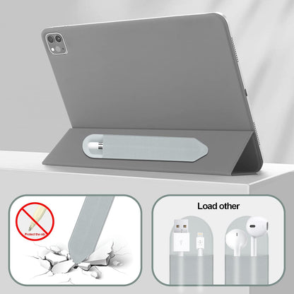 Apple Pencil Holder, 5 Pack Durable Elastic Apple Pencil (1st and 2nd Gen) Case Pocket, Adhesive Sleeve Pouch for iPad 8.3/9.7/10.2/10.5/11/12.9 Inch (Black Black)