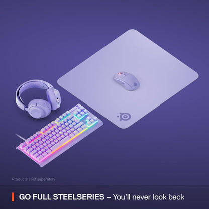 SteelSeries QcK Gaming Mouse Pad - XXL Cloth - Peak Tracking and Stability - Esports Mousepad - Never-Slip - Full Desk Coverage