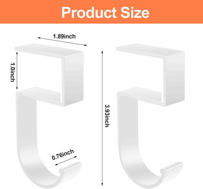 2PCS Purse Hook for Table - Heavy Duty Purse Hanger for Table High-Strength Alloy Materials Purse Holder for Desk Can Hook Bags, Umbrellas, Keys, Cups and Headphone