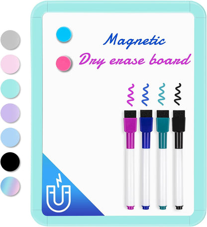 VUSIGN Small Dry Erase Whiteboard, 8.5 x 11 Inches White Board for Kids, Students, Fridge, Locker, Mini Dry Erase Board