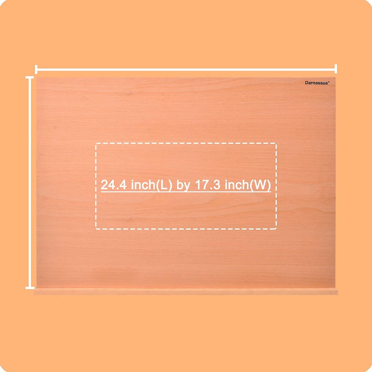 Darnassus A3 Extra Large Adjustable Tabletop Painting Easel, 16.5 inch by 12.6 inch, Drawing and Sketching Board, Book Holder, Book Stands, Tilt Height Adjustable, Portable Easel Stand