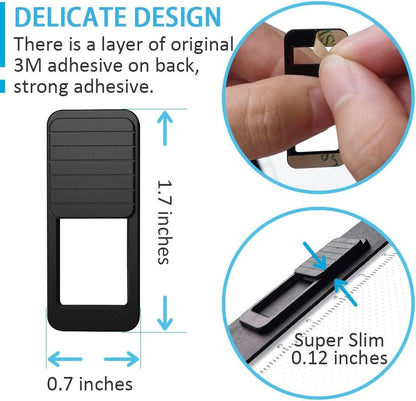 Light Pad Switch Cover Slide, ILIVABLE Diamond Painting Touch Button Protector Cover for Light Table, Light Box for Tracing, Light Board (Black 2 Pack)