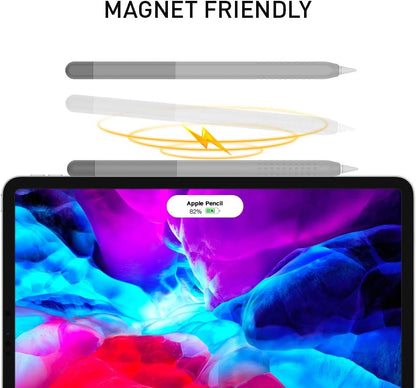 Delidigi for Apple Pencil Pro Case (2024) & Apple Pencil 2nd Generation Sleeve,Soft Silicone Grip Cover,Magnetic Charging Compatible,Double Tap Support,Gradient Color Design