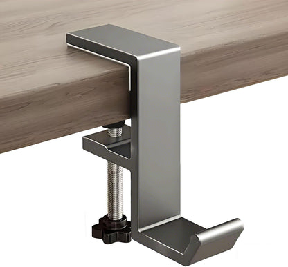 JAKO Headphone Stand - Aluminum Alloy Headphone Holder, Under Headset Stand for Desk Fit for PC Gaming Headset Hanger Hook Suitable for Office, Computer, Student Class Desk, Handmade Creator Table