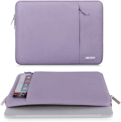 MOSISO Laptop Case 15 inch, 15 inch Laptop Sleeve Compatible with MacBook Air M5 A3448 M4 A3241 M3 A3114 M2 A2941 2026-2023, Dell XPS, Polyester Vertical Computer Sleeve Bag with Pocket, Black - Colors B