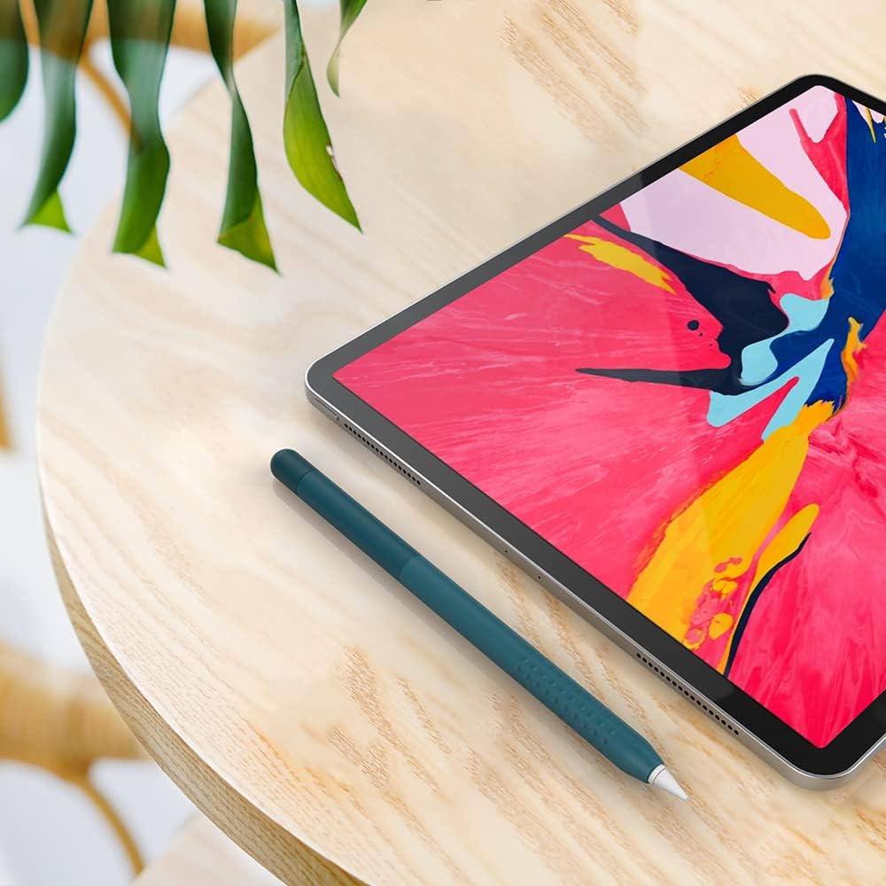 Delidigi for Apple Pencil Pro Case (2024) & Apple Pencil 2nd Generation Sleeve,Soft Silicone Grip Cover,Magnetic Charging Compatible,Double Tap Support,Gradient Color Design