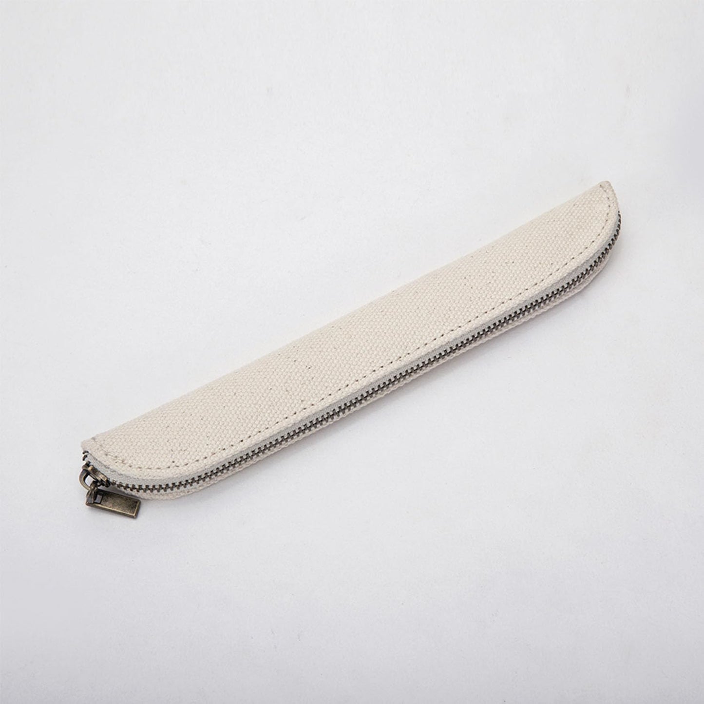 Pencil Case Durable Pencil Pouch for Pens School Featuring Oxford Lap Design (Khaki,Oxford)