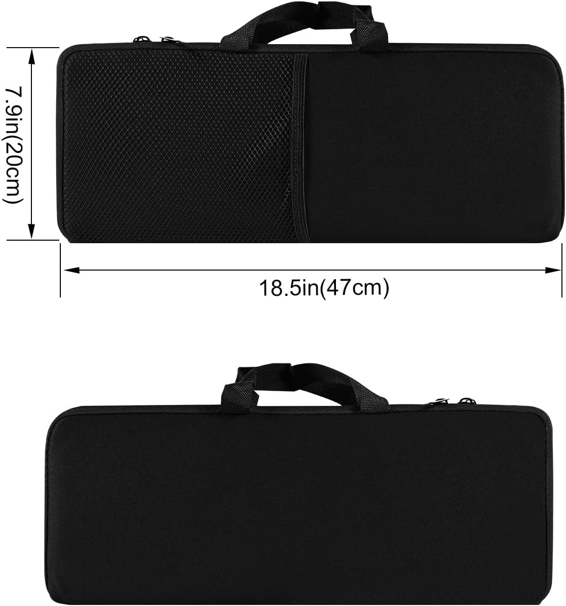 Portable Keyboard Bag Laptop Keyboard Sleeve Shockproof Dustproof Neoprene Case for Logitech MK345/MK850/ for Lovaky 2.4G Ergonomic Performance Wireless Keyboard Mouse Combo