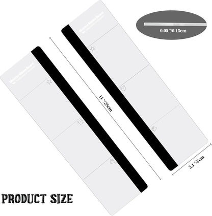 MDOZQ Office Desk Accessories 2pcs Computer Monitor Memo Board Message Board Supplies for Women Men Sticky Note Holder Home Desktop Decor