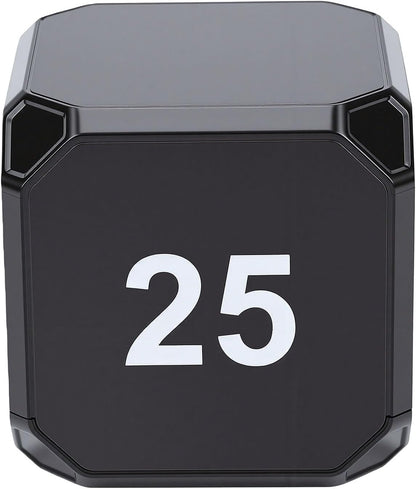 Silent Desk Study Timer Efficient Cube Shape Time Management Tool for Study Work Office