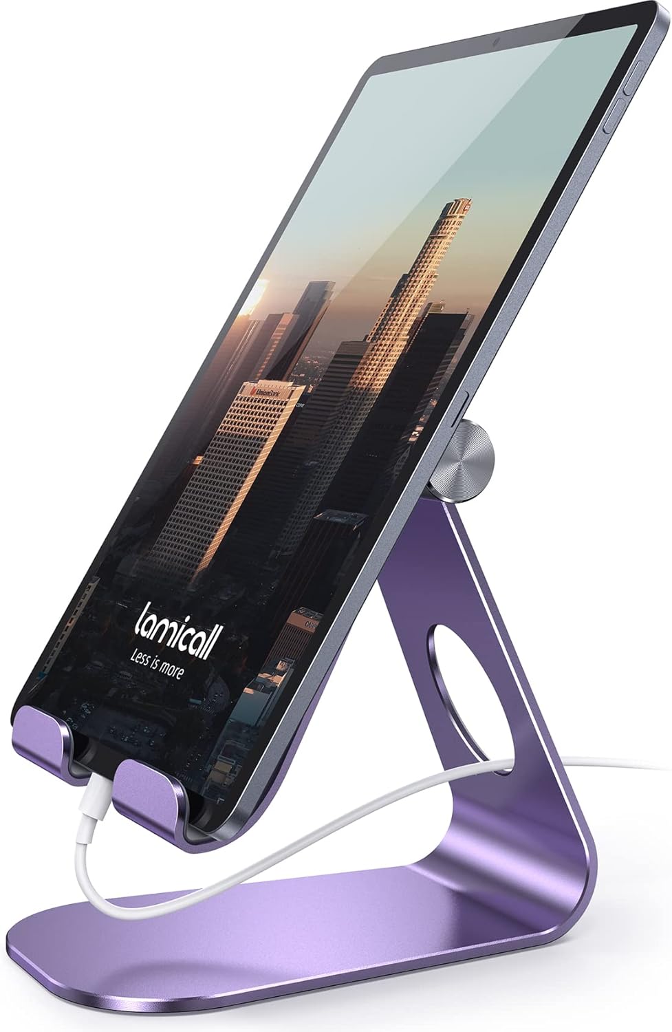 Lamicall S1 Tablet Stand, Adjustable Tablet Holder - Desktop Stand Dock Holder for 4-13" Tablet, iPad Pro 11, 9.7, 10.5, 12.9 Air Mini, Kindle, Tab, Switch, Viral Podcast Video Office Desk Accessories
