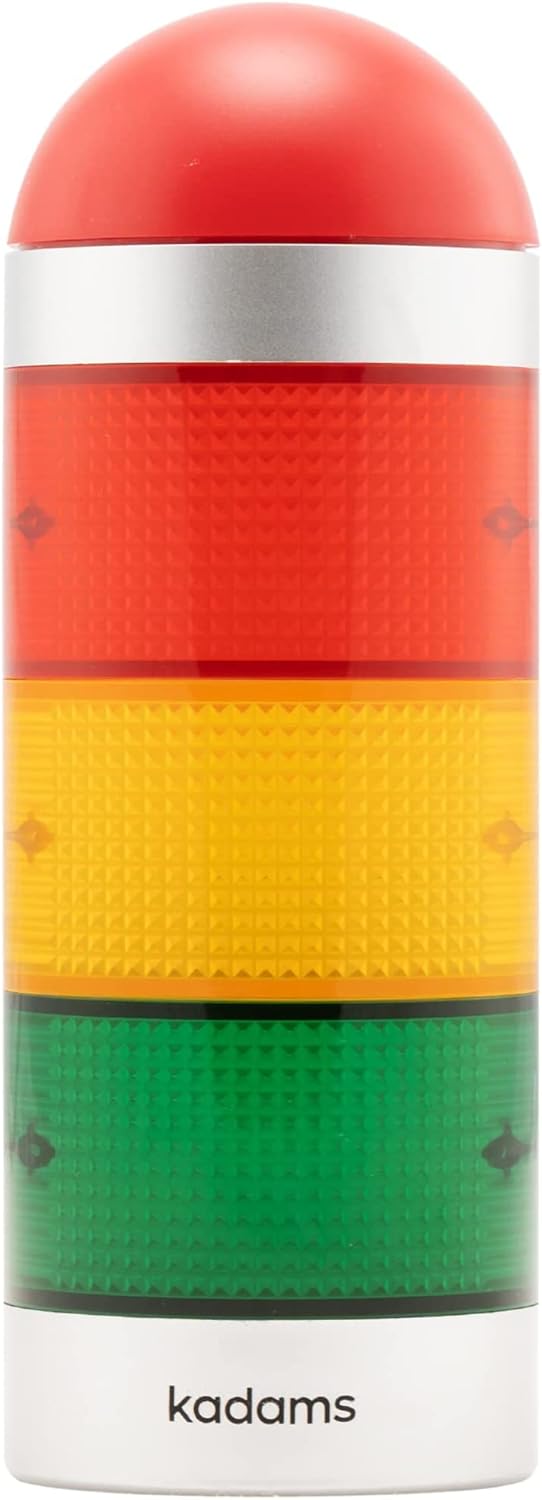 KADAMS Visual Timer for Kids with Audio Pre-Alarm - Traffic Light Alarm for Kids Toddler Teachers Classroom Home Time Management Tool 24hr Countdown Pause Memory Function