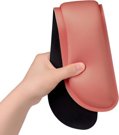 Dapesuom Enlarge Keyboard Wrist Rest, Memory Foam Keyboard Wrist Cushion for Computer Desk Mats Support, Pain Relief Ergonomic Mouse Pad Rests with Non-Slip Base for Gaming, Laptop, Radiant Orchid