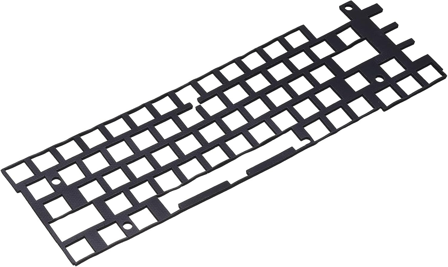 PATIKIL 5 x 17 Inch Keyboard Foam, 104/108 Layout Keyboard Sound Dampening Foam Pad Gasket Switches Dampener for Mechanical Key Boards, Black