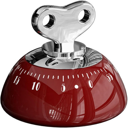 Visual Kitchen Timer for Cooking,Chef Cooking Timers Clock with Loud Alarm,Timers for Classroom, Home and Study,Mechanical Desk Timer,No Batteries Required，Magnetic Back (Green)