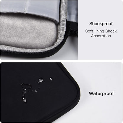 12-12.9 Inch Tablet Sleeve Bag for 12.4" Samsung Galaxy Tab S10+ S9+ Plus/S8+/S7+ Plus/S7 FE,13" iPad Air M4 M3 M2/iPad Pro M5 M4/Pro 12.9"/Microsoft Surface Go 2 12.4"/Pro 11 10 Carrying Case-Black