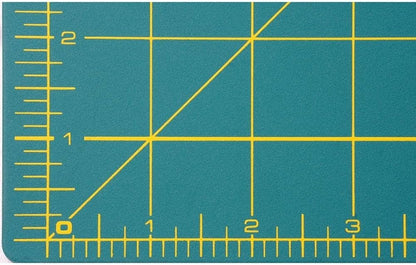OLFA 18" x 24" Self Healing Rotary Cutting Mat (RM-SG) - Double Sided 18x24 Inch Cutting Mat with Grid for Quilting, Sewing, Fabric, & Crafts, Designed for Use with Rotary Cutters (Green)