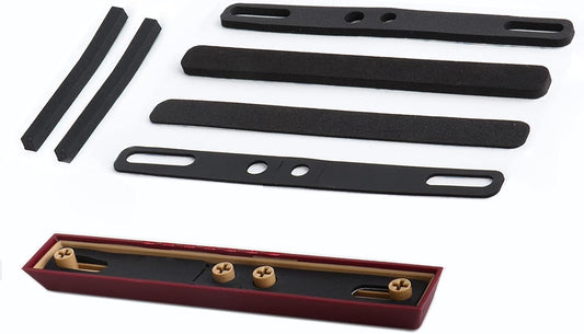 RUNJRX Keyboard Spacebar Foam,Silencer Pad for 6.25U Mechanical Keyboard Space Bar (6Pcs)