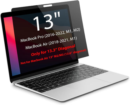 Nano-Suction Laptop Privacy Screen 14 Inch 16:10, Removable Screen Privacy Shield for Laptop, Anti Glare, Anti Bule Light, Screen Protector for Lenovo HP Dell Acer Asus Thinkpad