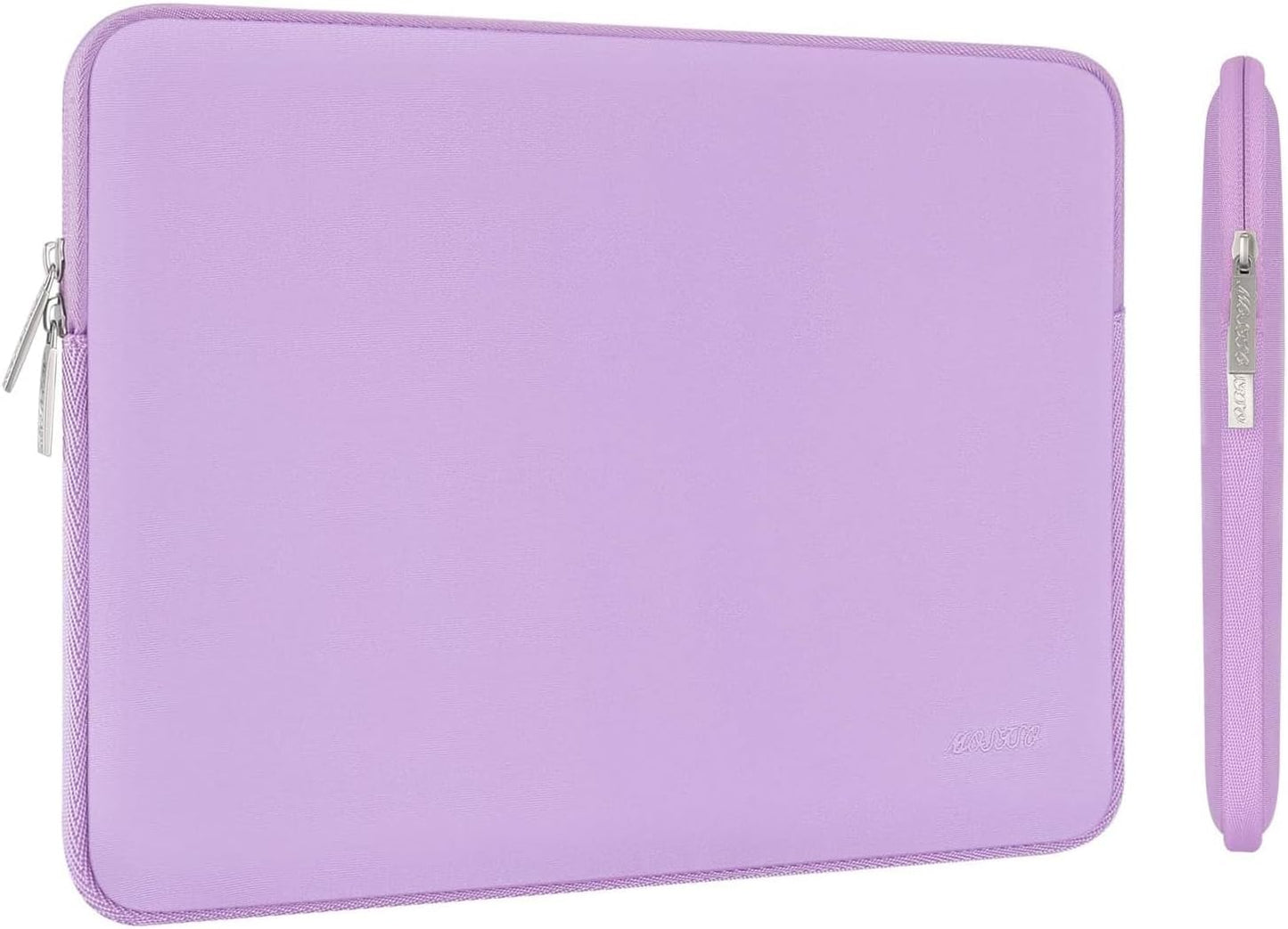 MOSISO Laptop Case 13.3 inch, 13-13.3 inch Laptop Sleeve Bag Compatible with MacBook Air/Pro 13/Pro 14 M5 M4 M3 M2 M1, HP Dell ASUS Lenovo, Neoprene Computer Sleeve Bag with Small Case, Baby Pink - Colors A
