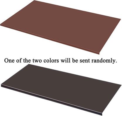 AKOZLIN 35.4"x 18.9" Soft PU Leather Surface Office Desk Mouse Mat Anti-Push Pad with Full Grip Fixation Lip Table Blotter Edge-Locked Protector