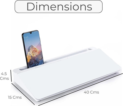 Desk Whiteboard Perfect for School, Office, and Home Use Includes 1 Marker & 1 Eraser Dry Erase Desktop Whiteboard with Drawer for Storage Ideal for Office Desk Organizer, Tasks & Notes.