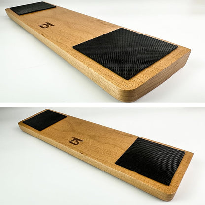 Wooden Wrist Rest, Ergonomic Palm Rest for Mechanical Gaming Keyboard, 12.25 Inches/31cm, Compact, Thick (Beech)