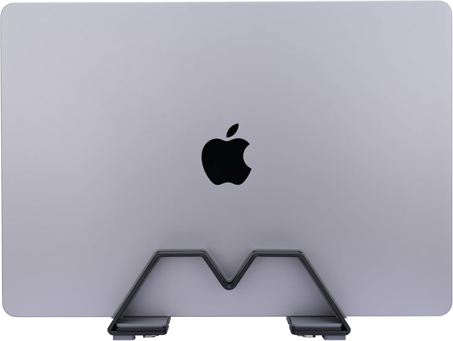 Adjustable Dual Vertical Laptop Stand - Supports 2 Devices Holder, Fit for All Laptops(10-30mm Thickness) - Fashion Design, Adjustable Width, Anti-Slip & Scratch-Resistant, Patented Design