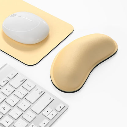 Dapesuom Enlarge Keyboard Wrist Rest, Memory Foam Keyboard Wrist Cushion for Computer Desk Mats Support, Pain Relief Ergonomic Mouse Pad Rests with Non-Slip Base for Gaming, Laptop, Radiant Orchid