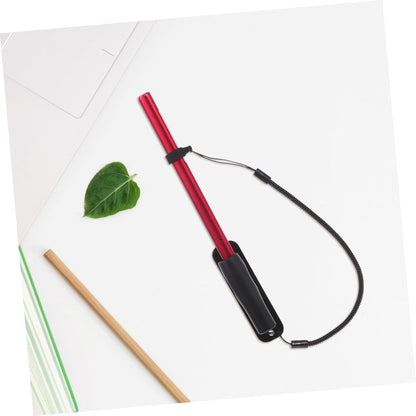 jojofuny Universal Stylus Pen Lanyard with Spring Rope and Adhesive Holder Anti-Lost Retractable Pen Leash for Tablet Desk Office and School Use 2 Pack