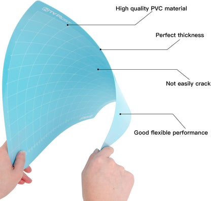 HTVRONT Standard Grip Cutting Mat, 6 Pack Cutting Mat 12x12 Compatible with Cricut Maker 3/Maker 4/Maker/Explore 3/4/5/Air 2/One, Standard Adhesive Sticky Quilting Cutting Mats Replacement Accessories