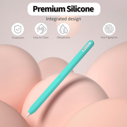 Ultra Thin Protective Pencil Cover for Apple Pencil Pro &Apple Pencil 2nd Gen Silicone Case Sleeve Compatible with Apple Pencil Pro (Pink)