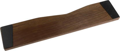 2 pcs Mini Wood Wrist Rest Portable Movable Solid Wooden Walnut Beech for Most Mechanical Keyboard Numpad Sp64