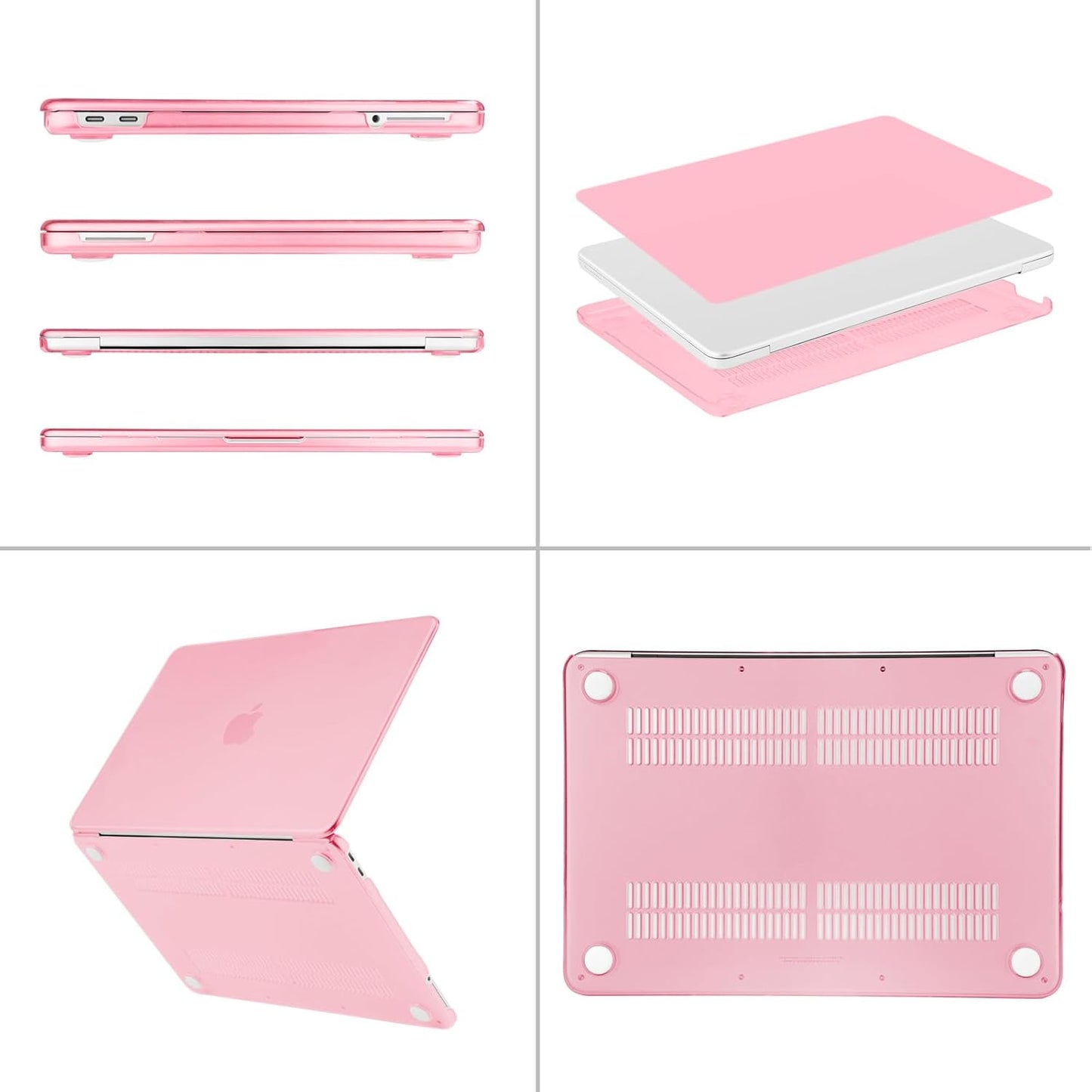 MOSISO Compatible with MacBook Neo Case 13 inch 2026 Release Model A3404 with A18 Pro Chip, 4 in 1 Kit Precision Fit Crack & Scratch Resistant Protective Hard Shell Case Cover, Crystal Clear