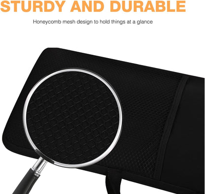 Wireless Keyboard Mouse Sleeve Travel Case,for Logitech Mk345 Wireless Keyboard,Mouse Storage and Cable Storage Pouch,Soft Neoprene Dust and water resistant bag(Black)